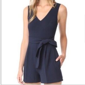 CLUB MONACO Madria Romper Navy Blue Size 12